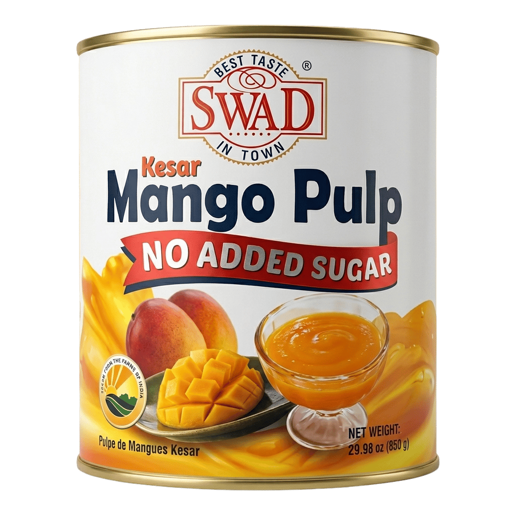 Swad No Sugar Kesar Mango Pulp 850 g buy online USA - 1